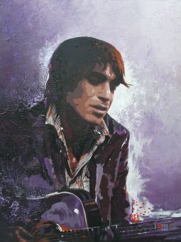Acrylique sur toile, 60 x 80 cm<br />Date du concert : 21/10/2011.<br />Dédicacé par Ben Mazué.